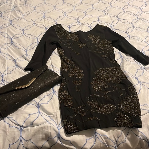 Marciano Dresses & Skirts - Mini dress black / Gold